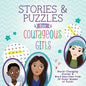 Stories and Puzzles for Courageous Girls: World-Changing Stories and Word Searches from 24 Great Women of Faith! - Paperback