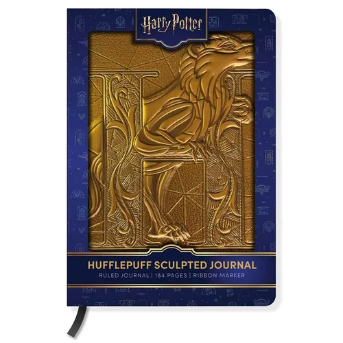 Harry Potter Sculpted Journal: Hufflepuff - Hardcover