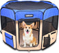 Pop Up Dog Playpen Portable Foldable Pet Exercise Pen Indoor Outdoor Puppy Travel