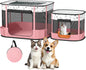Portable Cat & Dog Playpen Foldable Pet Tent 32" Indoor Outdoor 600D Oxford