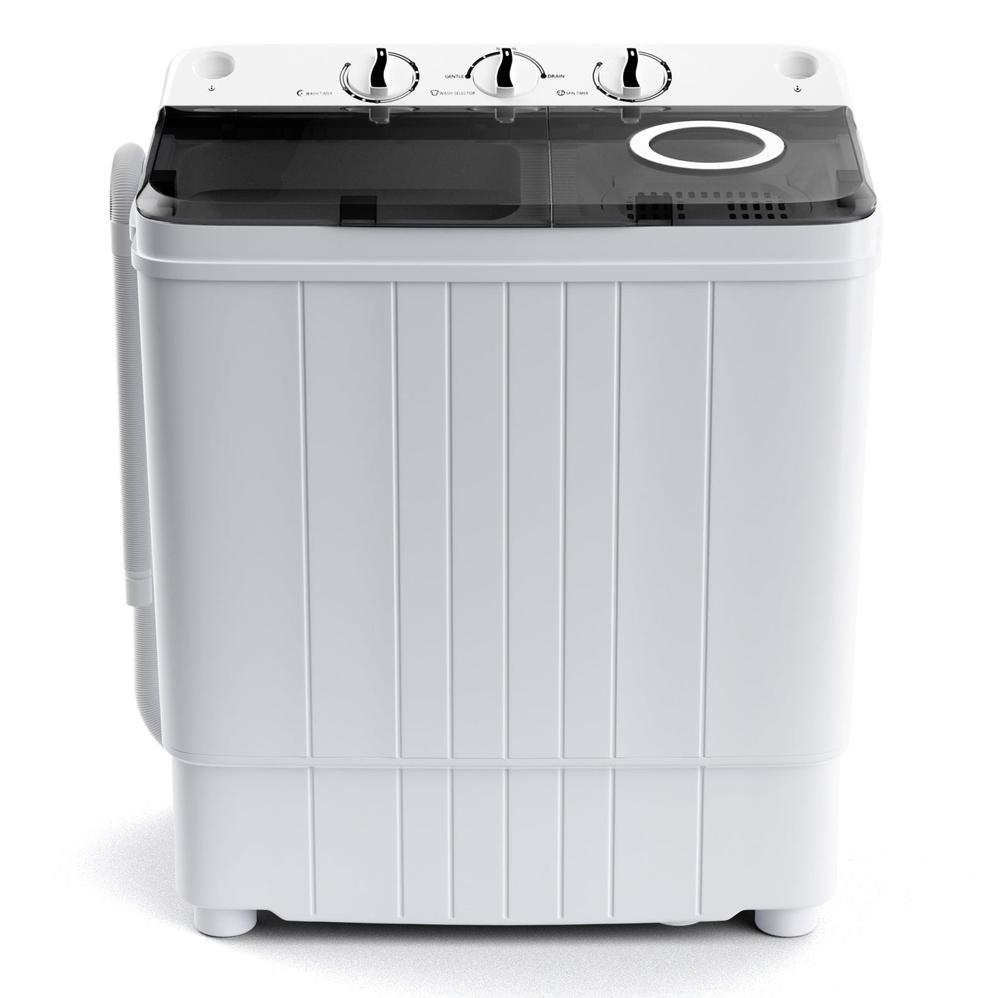 17.6 lbs Portable Washing Machine with Drain Pump