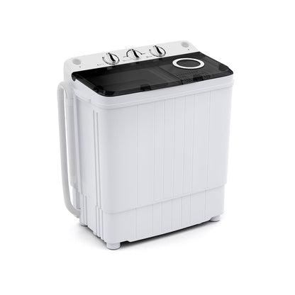 17.6 lbs Portable Washing Machine with Drain Pump
