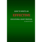 How to Write an Effective Educational Grant Proposal - Paperback