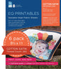 Premium Cotton Satin Inkjet Fabric Sheets