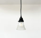 Delicate Frost and Clear Square/Cross Glass Wall Sconce/Pendant Light