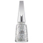 Flormar Glitter Semi-Transparent Nail Polish GL01 Stardust - Long Lasting Semi-transparent Nail Polish