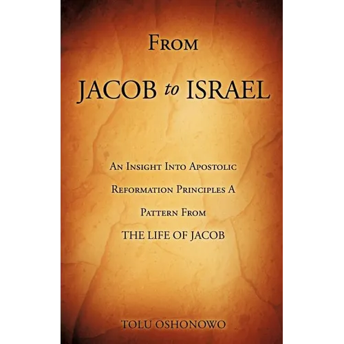 From JACOB To ISRAEL - Paperback