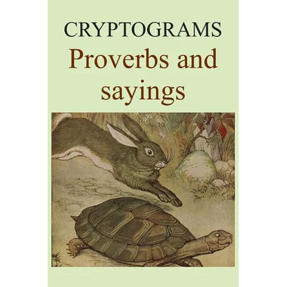 Cryptograms: Proverbs and sayings - Paperback