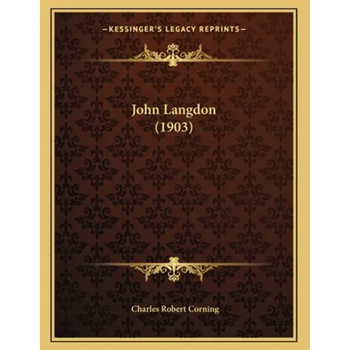 John Langdon (1903) - Paperback