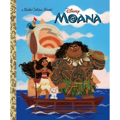 Moana Little Golden Book - Hardcover