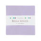 Purple Lilac Bella Solids Charm Pack Precuts