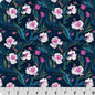 Purple Whispering Blooms Nightshade Quilting Cuddle Fabric Per Yard