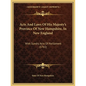 Acts and Laws of His Majesty's Province of New Hampshire, in New England: With Sundry Acts of Parliament (1761) - Paperback