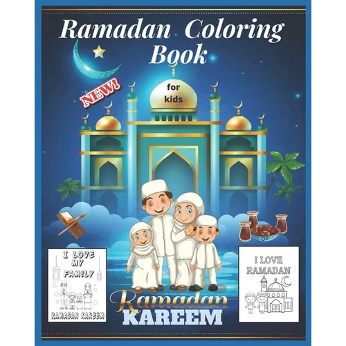 Ramadan Coloring Book for Kids - Paperback