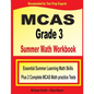 MCAS Grade 3 Summer Math Workbook: Essential Summer Learning Math Skills plus Two Complete MCAS Math Practice Tests - Paperback