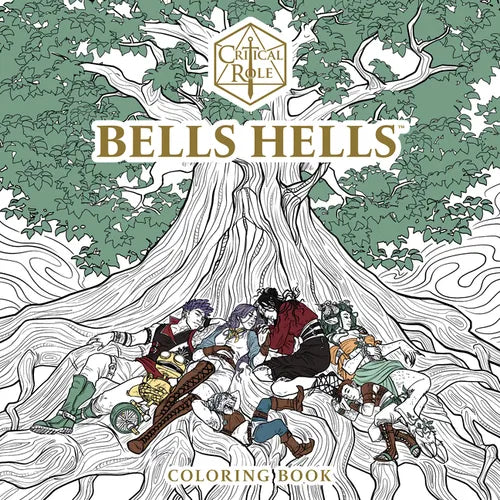 Critical Role: Bells Hells Coloring Book - Paperback