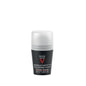 Vichy Vichy Homme Anti-Transpirant 72h Sweat Protection Roll-On Deodorant for Men with Sensitive Skin - Men's Deodorant