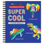 Brain Games - Sticker by Letter: Super Cool - 3 Sticker Books in 1 (30 Images to Sticker: In the Wild, Dinosaurs, Ocean Fun) - Spiral
