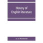 History of English literature - Paperback