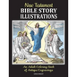 New Testament Bible Story Illustrations: An Adult Coloring Book of Antique Engravings - Paperback