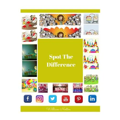 Spot the difference: kids activity - Paperback