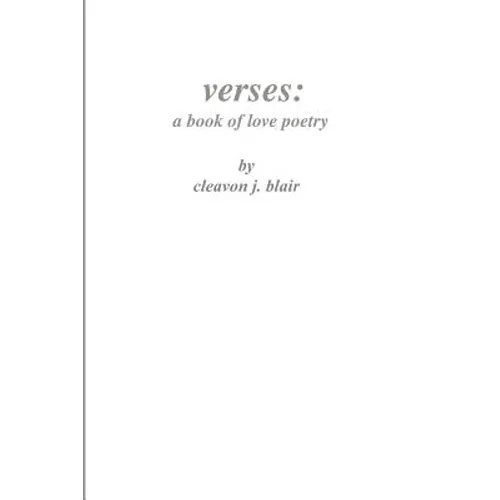Verses: A Book of Love Poetry - Paperback
