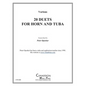 20 Duets for Horn and Tuba - Paperback
