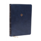 Nkjv, Reference Bible, Super Giant Print, Leathersoft, Blue, Red Letter Edition, Comfort Print: Holy Bible, New King James Version - Imitation Leather