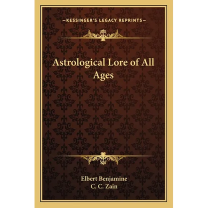 Astrological Lore of All Ages - Paperback