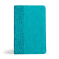 NASB Personal Size Bible, Teal Leathertouch - Imitation Leather
