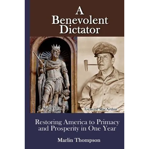 A Benevolent Dictator: Restoring America to Primacy and Prosperity in One Year - Paperback