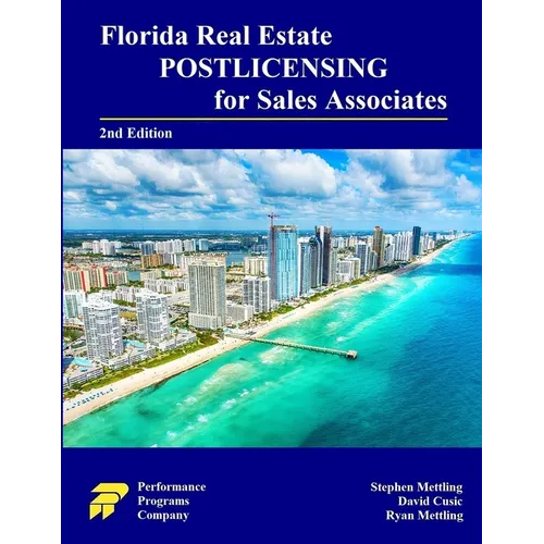 Florida Real Estate Postlicensing for Sales Associates: Second Edition - Paperback