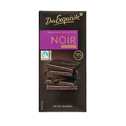 Das Exquisite High Cocoa Dark Chocolate Bar - 78% Cocoa, Exquisite Taste, Premium Quality