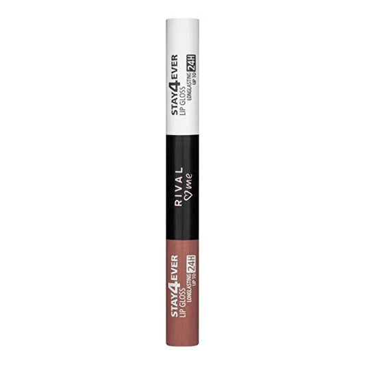 Rival Loves Me Stay4ever Lip Gloss No:09 Soft Rosewood - Long-Lasting Moisturizing Shine