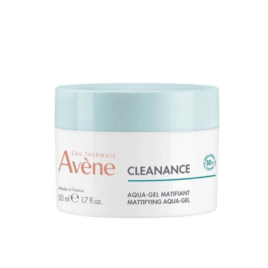 Avene Cleanance Aqua Gel Matifiant 50ml - Soothing Moisturizing Gel for Sensitive Skin - Natural Skincare with Niacinamide