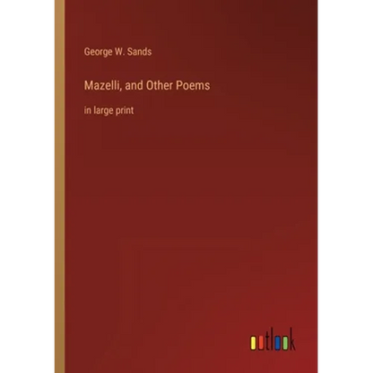 Mazelli, and Other Poems: in large print - Paperback