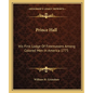 Prince Hall: His First Lodge Of Freemasons Among Colored Men In America 1775 - Paperback