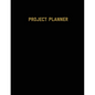 Project Planner: Productivity Planner Pages, Planning Projects, List & Keep Track Notes & Ideas, Gift, Organize, Log & Record Goals, Notebook Journal - Paperback