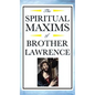 Spiritual Maxims of Brother Lawrence - Hardcover