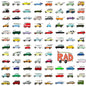 Rad Cars With Rad Surfboards On Them - Paperback