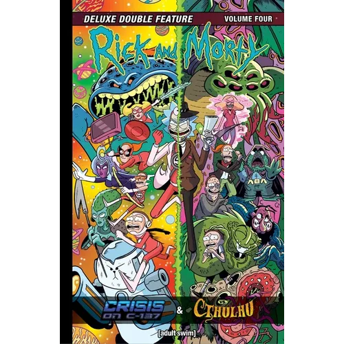 Rick and Morty Deluxe Double Feature Vol. 4 - Hardcover