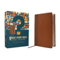 Niv, Quest Study Bible for Teens, Leathersoft, Brown, Comfort Print: The Question and Answer Bible - Imitation Leather
