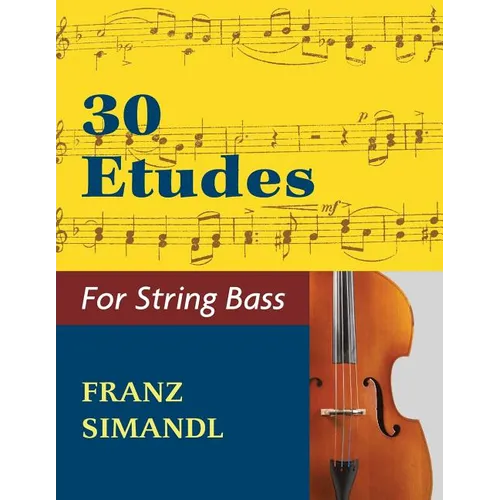 30 Etudes for the String Bass - Paperback