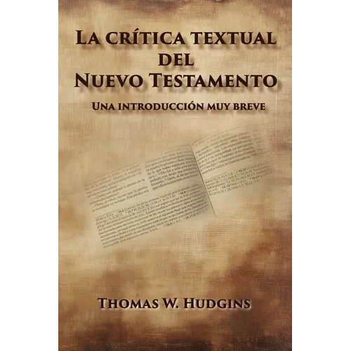 La crítica textual del Nuevo Testamento - Paperback