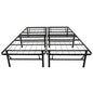 Queen size Black Metal Platform Bed Frame