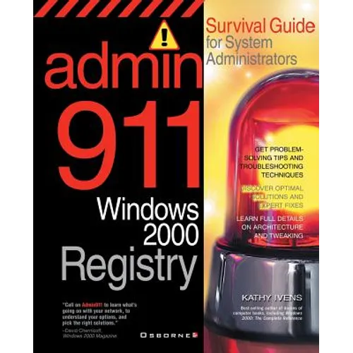 Admin911: Windows 2000 Registry - Paperback