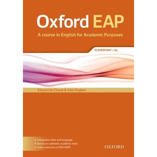 Oxford Eap Elementary Student Book and DVD ROM Pack [With DVD ROM] - Paperback