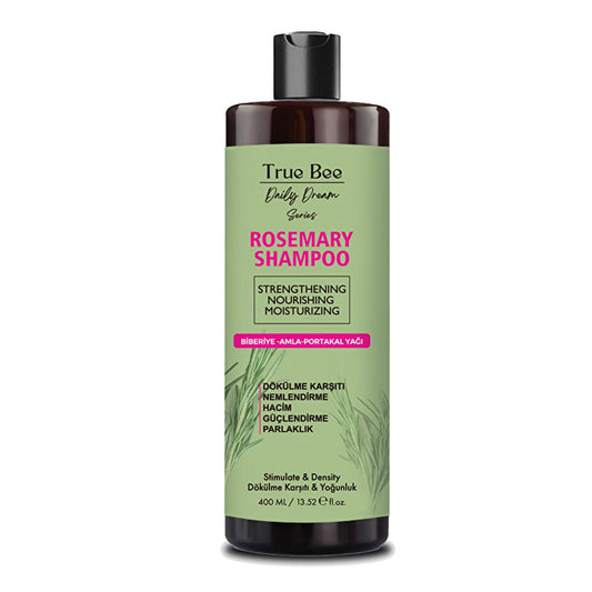 True Bee Rosemary Shampoo for Hair Loss & Nourishment - 13.53 fl oz Volumizing & Repair