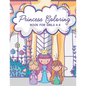 Princess Coloring Book for Girls 4-8: Activity Book with Pretty Princesses and Castles - Paperback