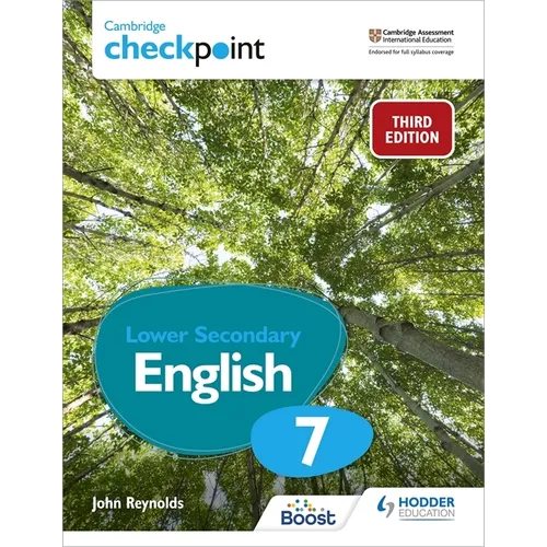 Cambridge Checkpoint Lower Secondary English Student's Book 7: Hodder Education Group - Paperback